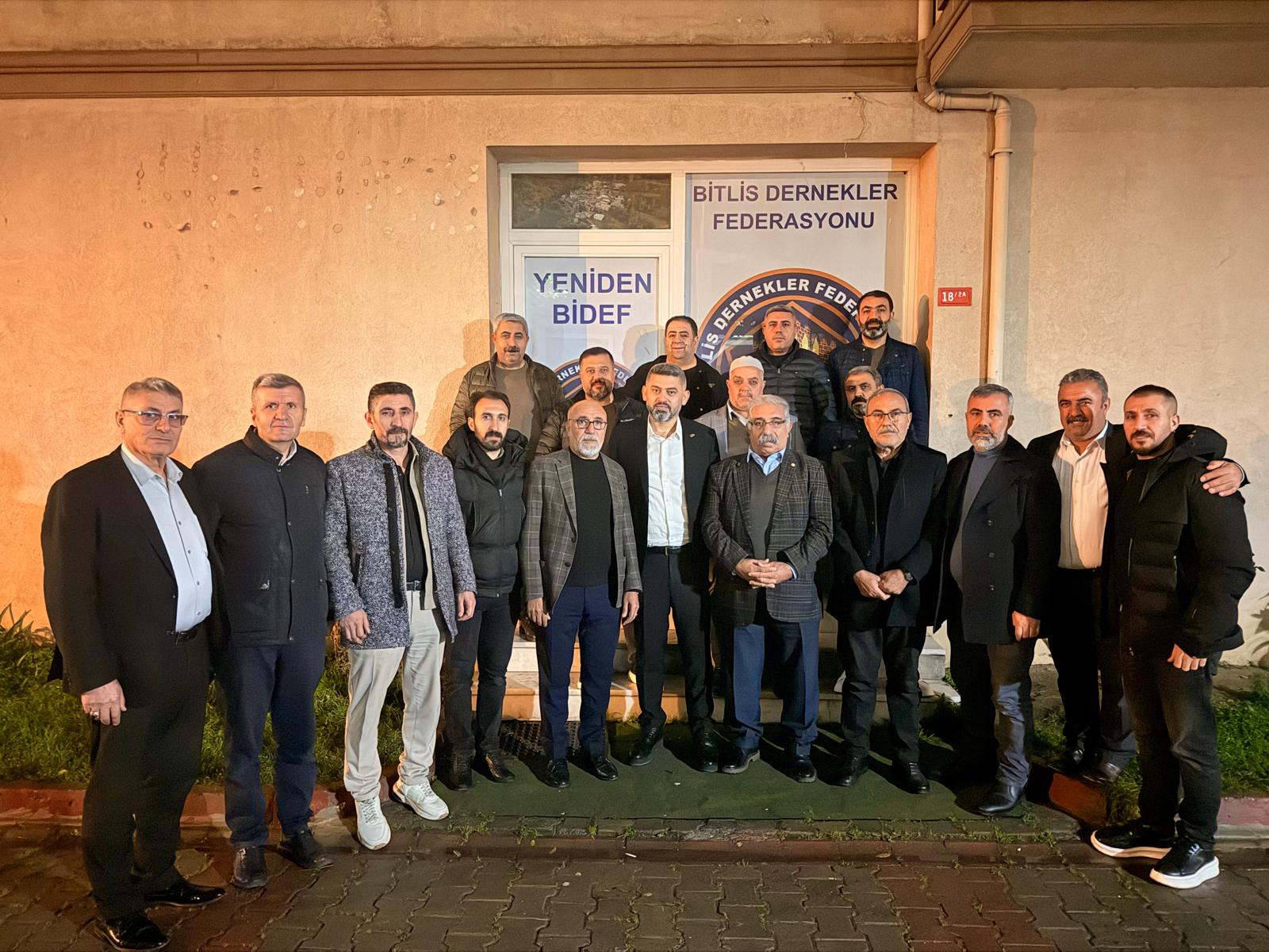 Bağcılar Bitlis derneğinin ziyareti